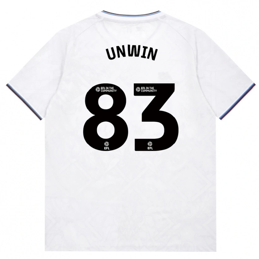 Danxen Barn Jonathan Unwin #83 Burgunder Hvit Bortetrøye Drakt Trøye 2026/27 Skjorter T-Skjorte