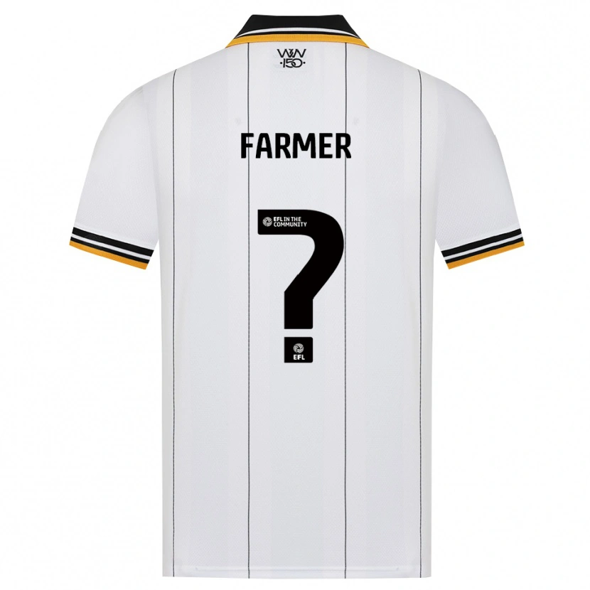 Danxen Barn Owen Farmer #0 Oransje Hvit Svart Bortetrøye Drakt Trøye 2026/27 Skjorter T-Skjorte