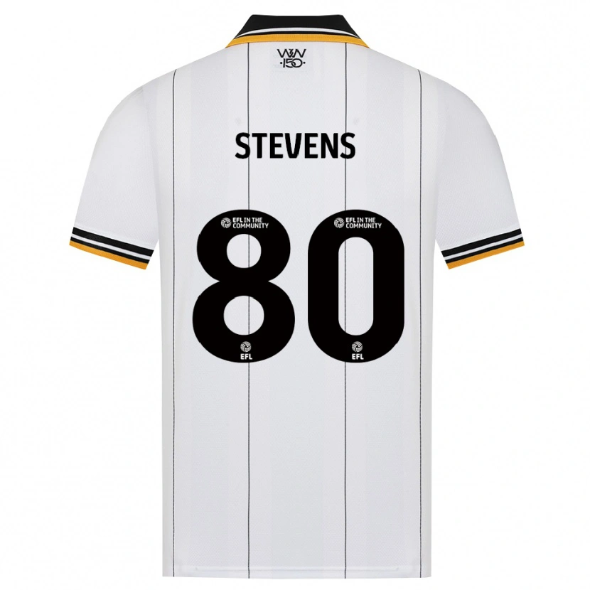 Danxen Barn Mason Stevens #80 Oransje Hvit Svart Bortetrøye Drakt Trøye 2026/27 Skjorter T-Skjorte