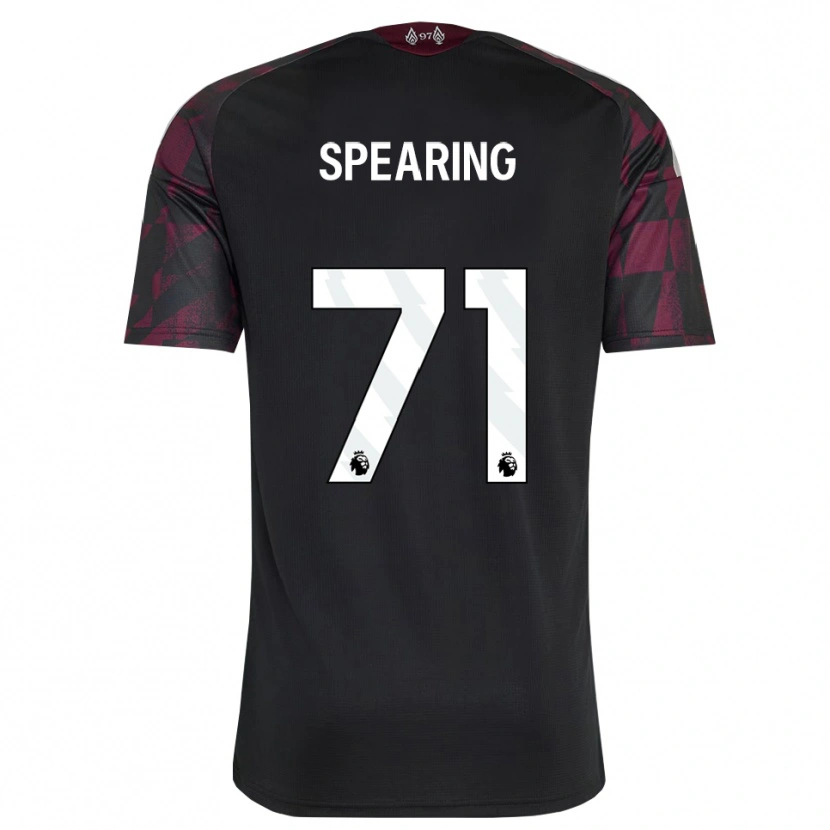 Danxen Barn Jay Spearing #71 Svart Hvit Lilla Tredje Sett Drakt Trøye 2026/27 Skjorter T-Skjorte