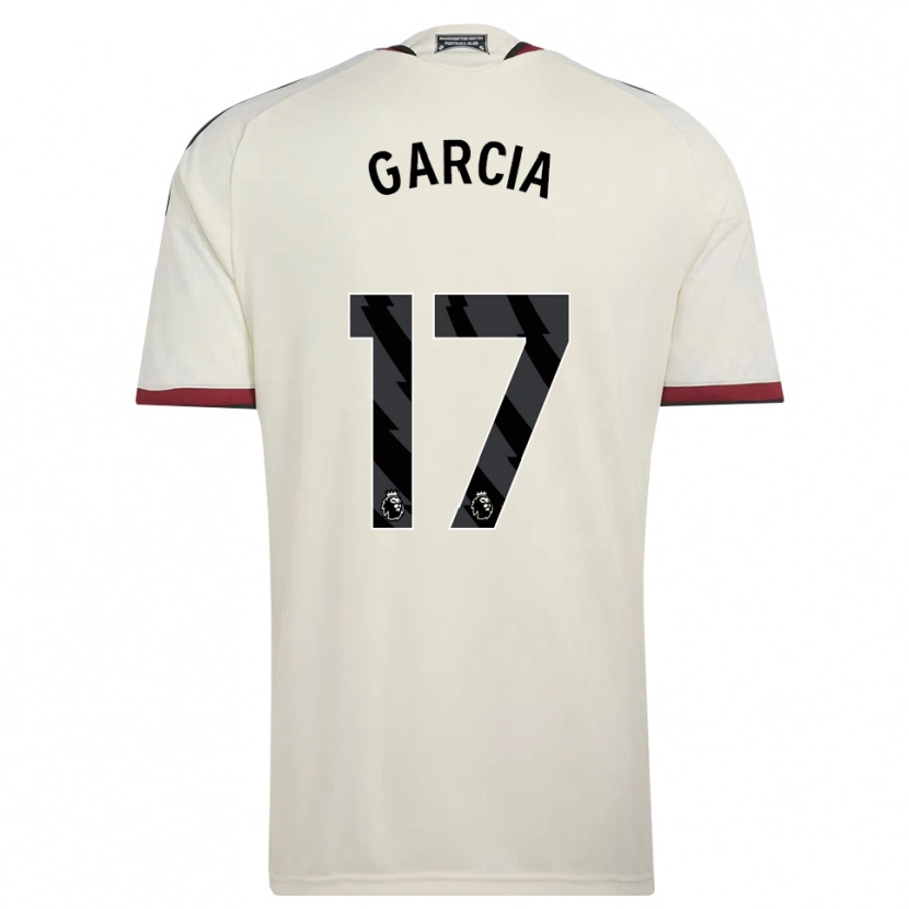 Danxen Barn Lucia Garcia #17 Beige Svart Rød Tredje Sett Drakt Trøye 2026/27 Skjorter T-Skjorte