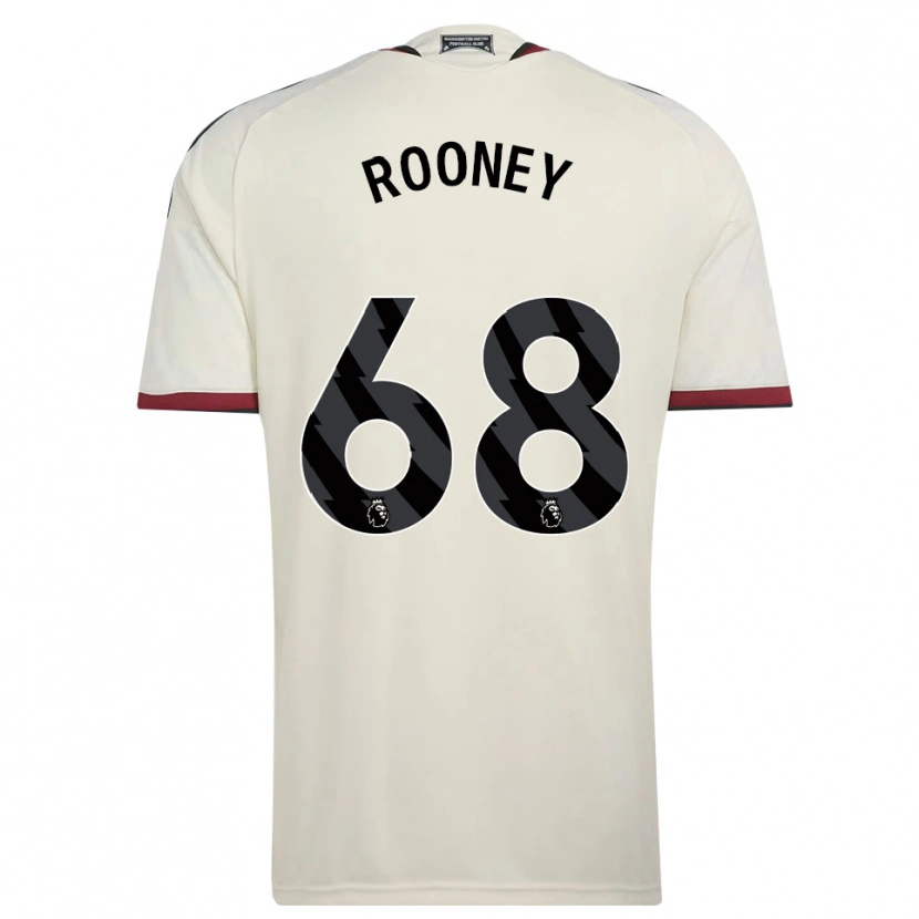 Danxen Barn Kai Rooney #68 Beige Svart Rød Tredje Sett Drakt Trøye 2026/27 Skjorter T-Skjorte