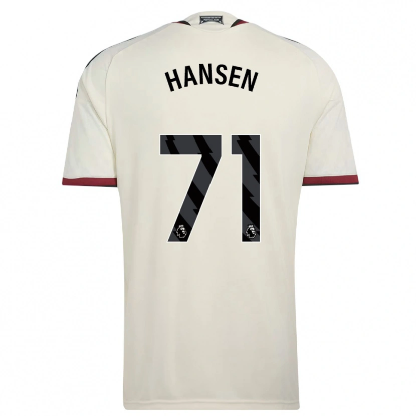Danxen Barn Isak Hansen-Aaroen #71 Beige Svart Rød Tredje Sett Drakt Trøye 2026/27 Skjorter T-Skjorte