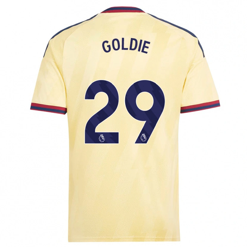 Danxen Barn Teyah Goldie #29 Lett Gul Midnattblå Tredje Sett Drakt Trøye 2026/27 Skjorter T-Skjorte