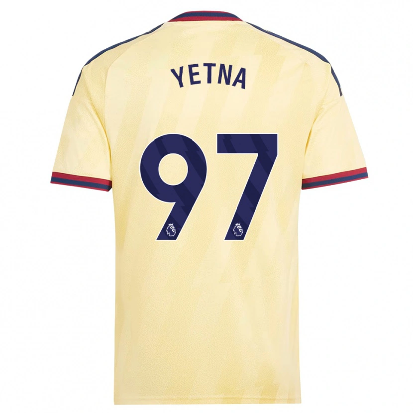 Danxen Barn Mikael Yetna #97 Lett Gul Midnattblå Tredje Sett Drakt Trøye 2026/27 Skjorter T-Skjorte