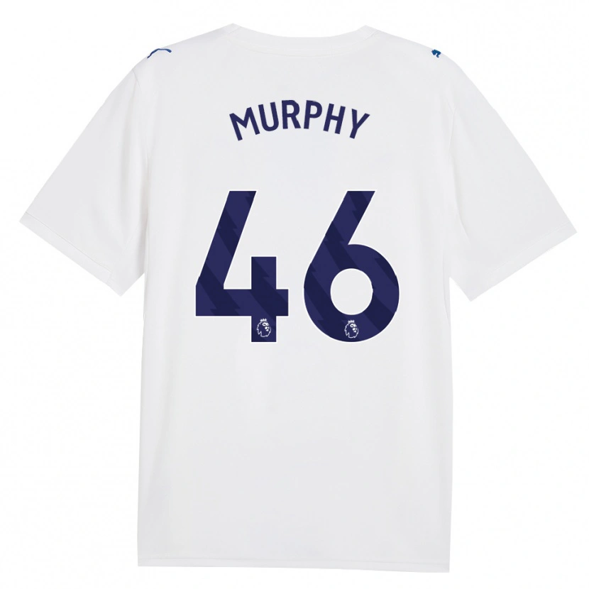Danxen Barn Lily Murphy #46 Marineblå Hvit Tredje Sett Drakt Trøye 2026/27 Skjorter T-Skjorte