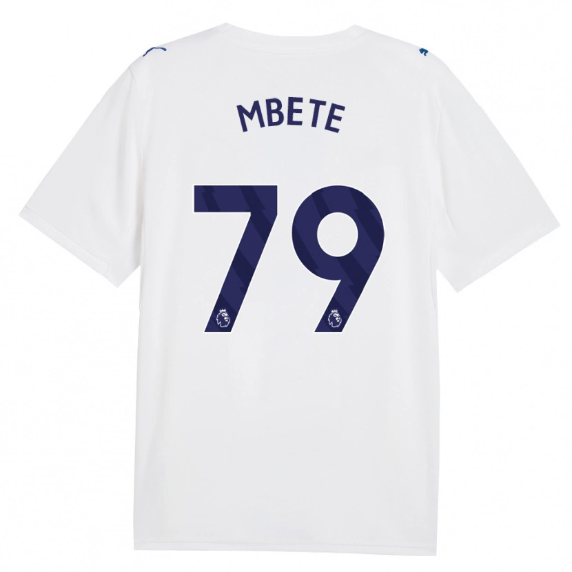 Danxen Barn Luke Mbete #79 Marineblå Hvit Tredje Sett Drakt Trøye 2026/27 Skjorter T-Skjorte