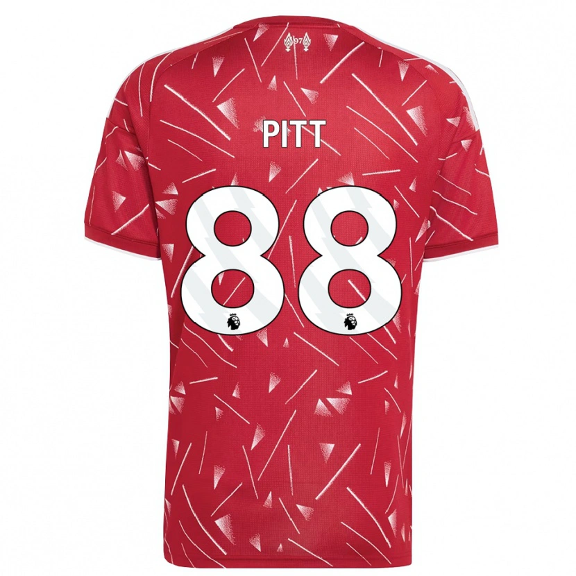 Danxen Mann Lucas Pitt #88 Hvit Rød Hjemmetrøye Drakt Trøye 2026/27 Skjorter T-Skjorte