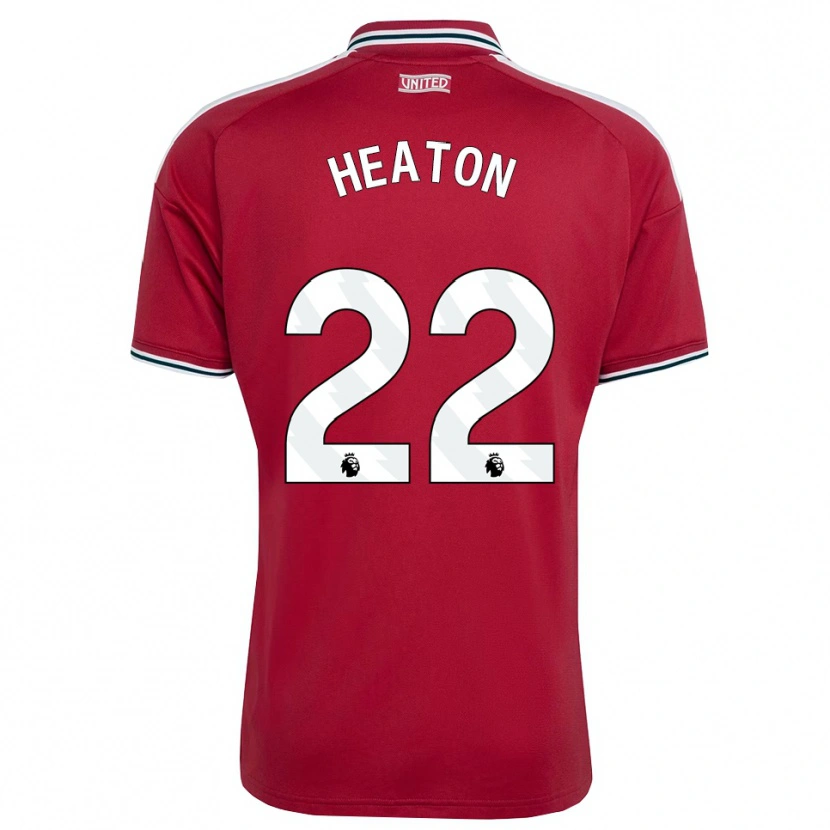 Danxen Mann Tom Heaton #22 Rød Gul Hvit Hjemmetrøye Drakt Trøye 2026/27 Skjorter T-Skjorte