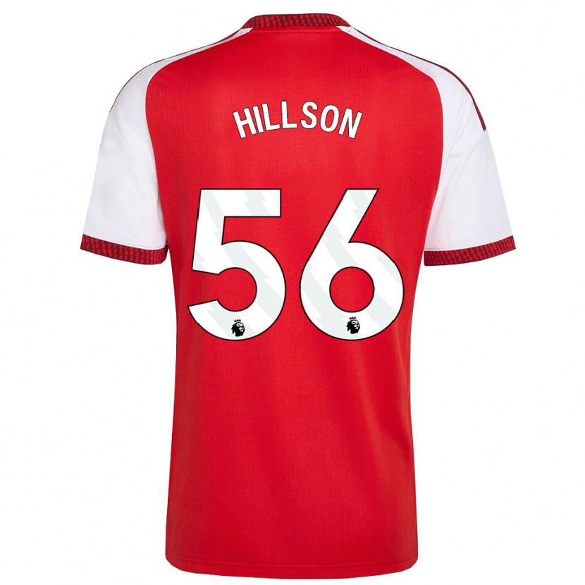 Danxen Mann James Hillson #56 Rød Hvit Svart Hjemmetrøye Drakt Trøye 2026/27 Skjorter T-Skjorte