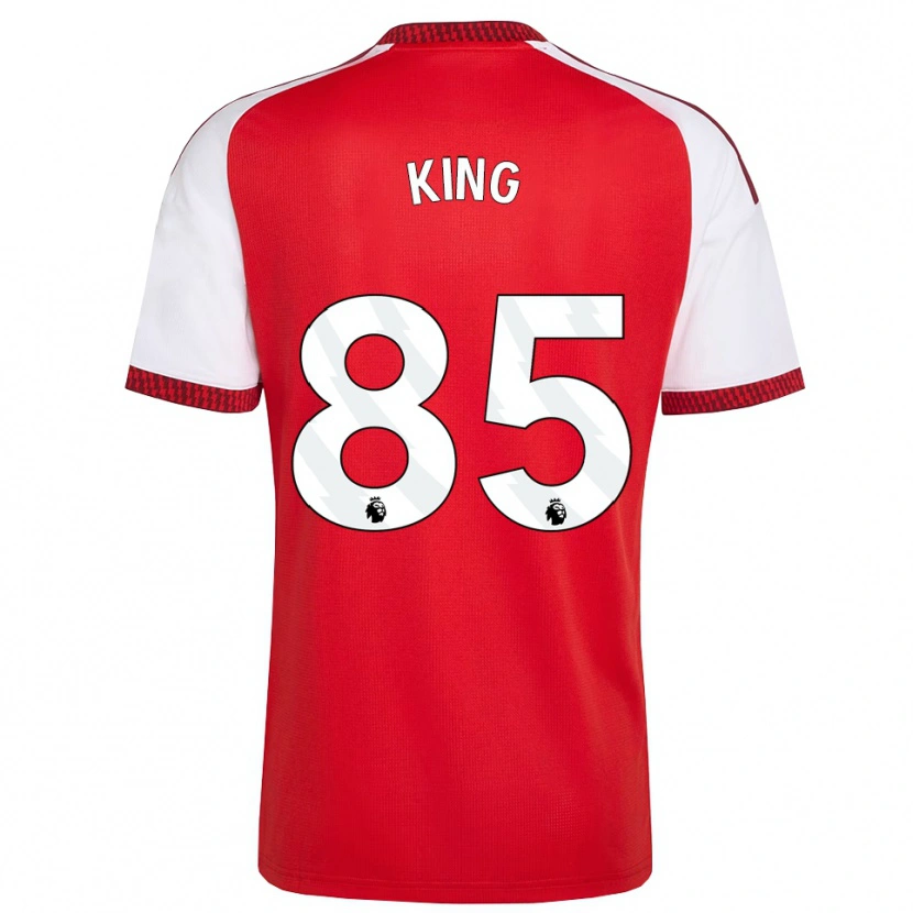 Danxen Mann Josiah King #85 Rød Hvit Svart Hjemmetrøye Drakt Trøye 2026/27 Skjorter T-Skjorte