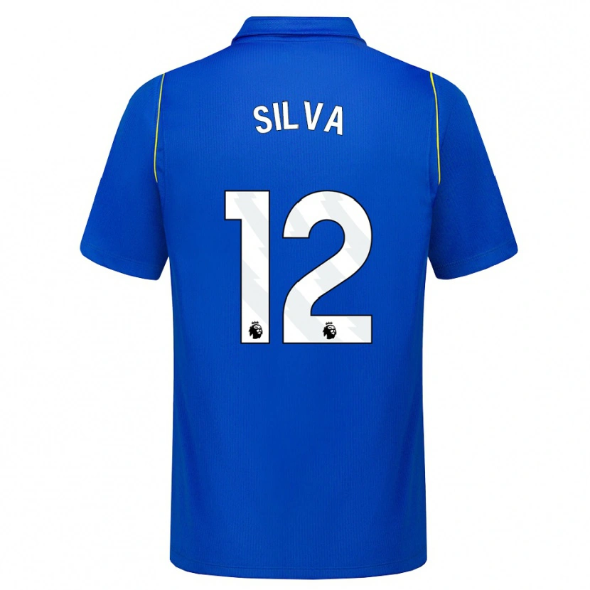 Danxen Mann Isago Silva #12 Blå Gul Hjemmetrøye Drakt Trøye 2026/27 Skjorter T-Skjorte