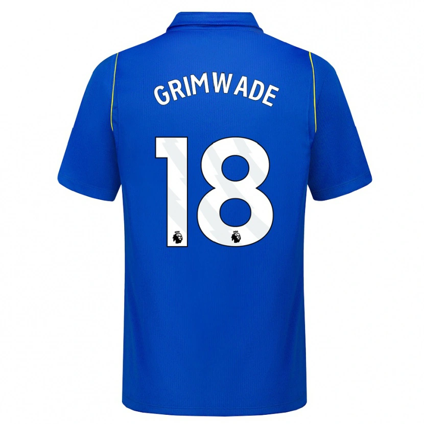 Danxen Mann Heze Grimwade #18 Blå Gul Hjemmetrøye Drakt Trøye 2026/27 Skjorter T-Skjorte