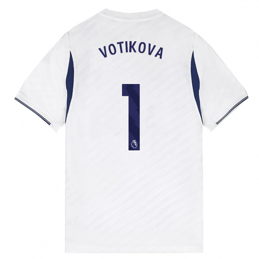 Danxen Mann Barbora Votíková #1 Hvit Rød Lilla Hjemmetrøye Drakt Trøye 2026/27 Skjorter T-Skjorte