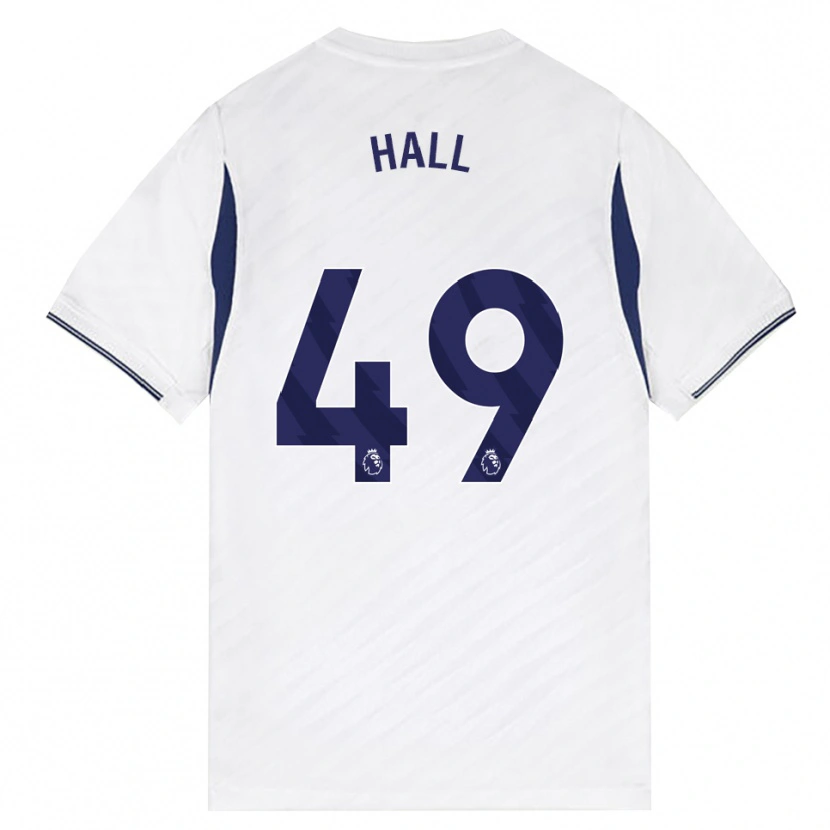 Danxen Mann Tyrese Hall #49 Hvit Rød Lilla Hjemmetrøye Drakt Trøye 2026/27 Skjorter T-Skjorte
