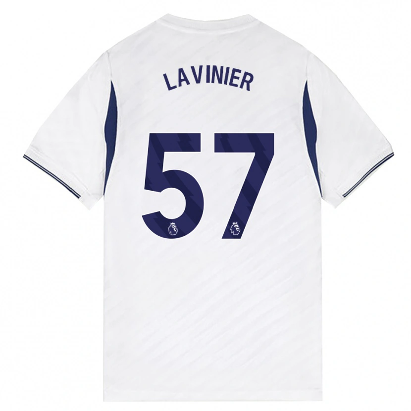 Danxen Mann Marcel Lavinier #57 Hvit Rød Lilla Hjemmetrøye Drakt Trøye 2026/27 Skjorter T-Skjorte