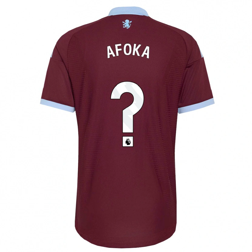 Danxen Mann Chisom Afoka #0 Blå Kornblomst Burgunder Hjemmetrøye Drakt Trøye 2026/27 Skjorter T-Skjorte