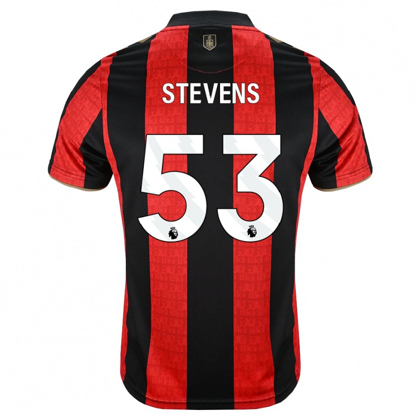 Danxen Mann Charlie Stevens #53 Gylden Kornblomst Rød Svart Hjemmetrøye Drakt Trøye 2026/27 Skjorter T-Skjorte
