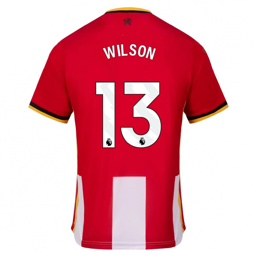 Danxen Mann Callum Wilson #13 Gul Svart Rød Hjemmetrøye Drakt Trøye 2026/27 Skjorter T-Skjorte