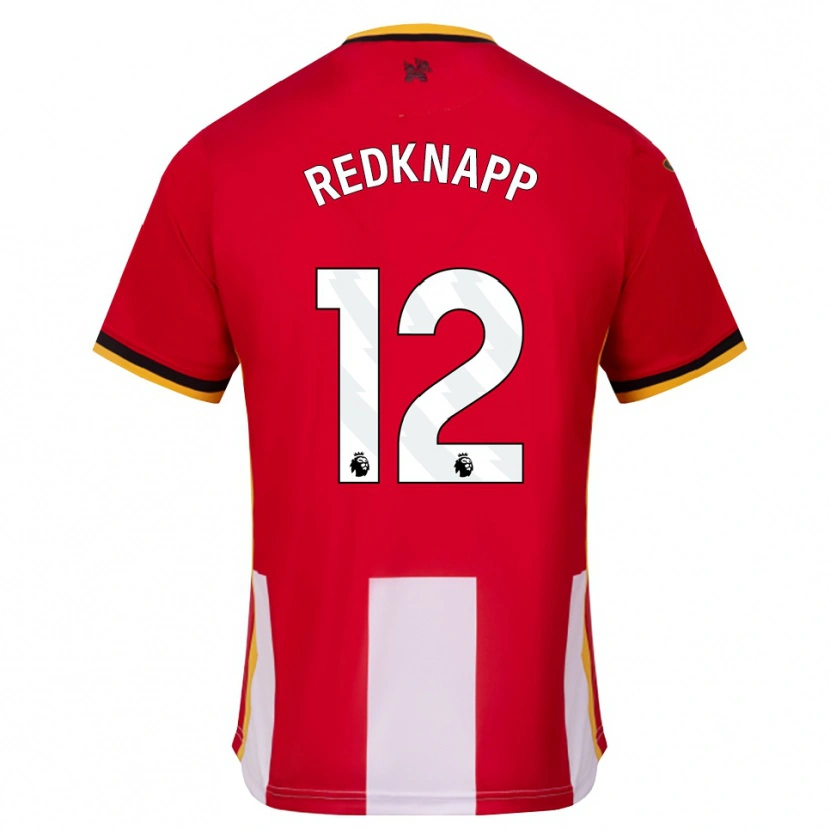 Danxen Mann Beau Redknapp #12 Gul Svart Rød Hjemmetrøye Drakt Trøye 2026/27 Skjorter T-Skjorte