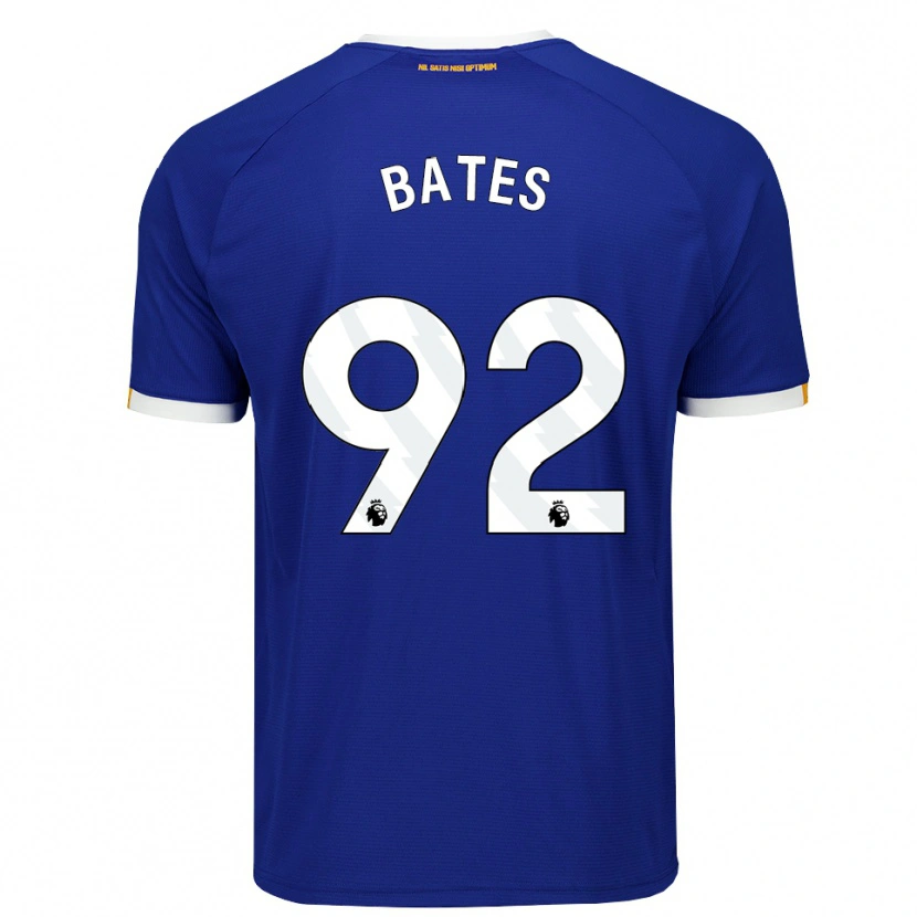 Danxen Mann Callum Bates #92 Blå Hvit Gul Hjemmetrøye Drakt Trøye 2026/27 Skjorter T-Skjorte