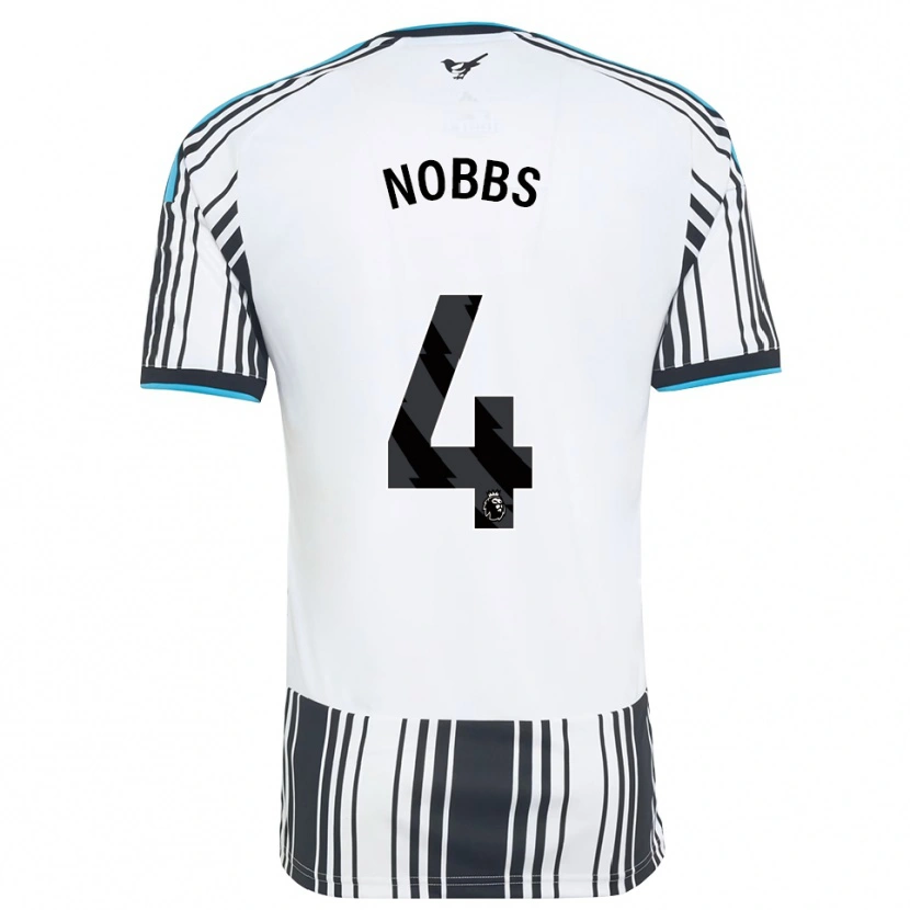 Danxen Mann Jordan Nobbs #4 Himmelblå Svart Hvit Hjemmetrøye Drakt Trøye 2026/27 Skjorter T-Skjorte
