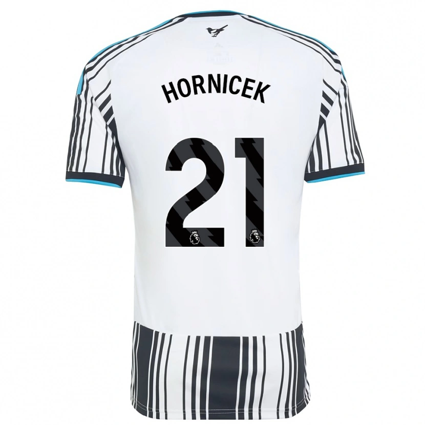 Danxen Mann Lukas Hornicek #21 Himmelblå Svart Hvit Hjemmetrøye Drakt Trøye 2026/27 Skjorter T-Skjorte