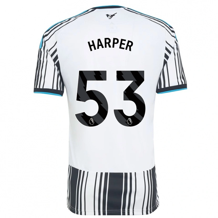 Danxen Mann Fraser Harper #53 Himmelblå Svart Hvit Hjemmetrøye Drakt Trøye 2026/27 Skjorter T-Skjorte
