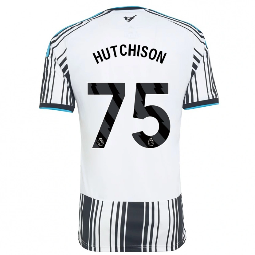 Danxen Mann Alfie Hutchison #75 Himmelblå Svart Hvit Hjemmetrøye Drakt Trøye 2026/27 Skjorter T-Skjorte