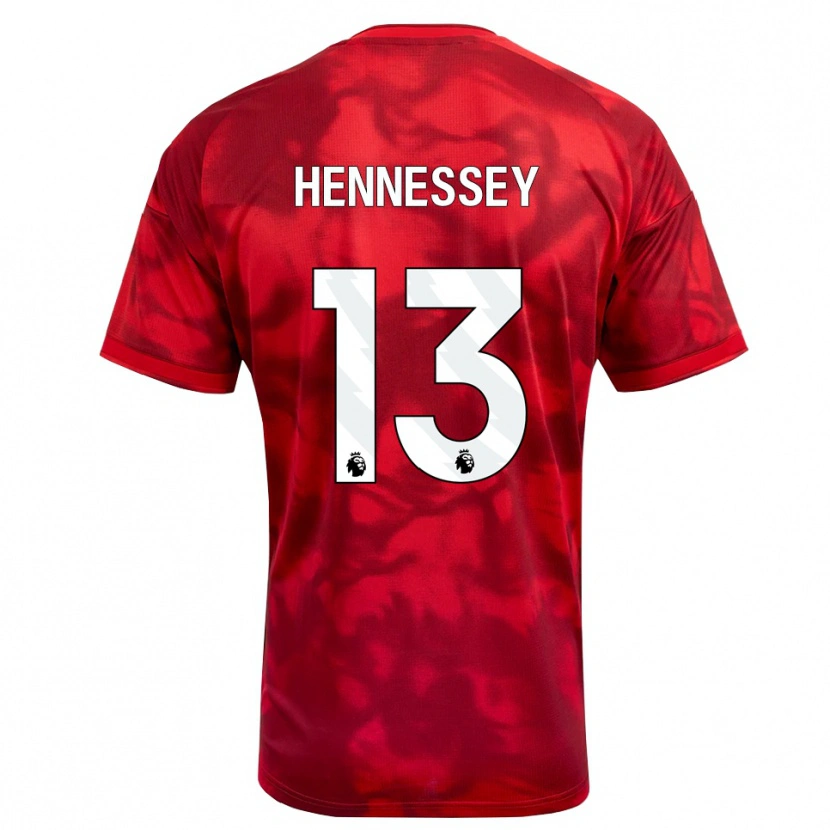 Danxen Mann Wayne Hennessey #13 Krimshvit Hjemmetrøye Drakt Trøye 2026/27 Skjorter T-Skjorte