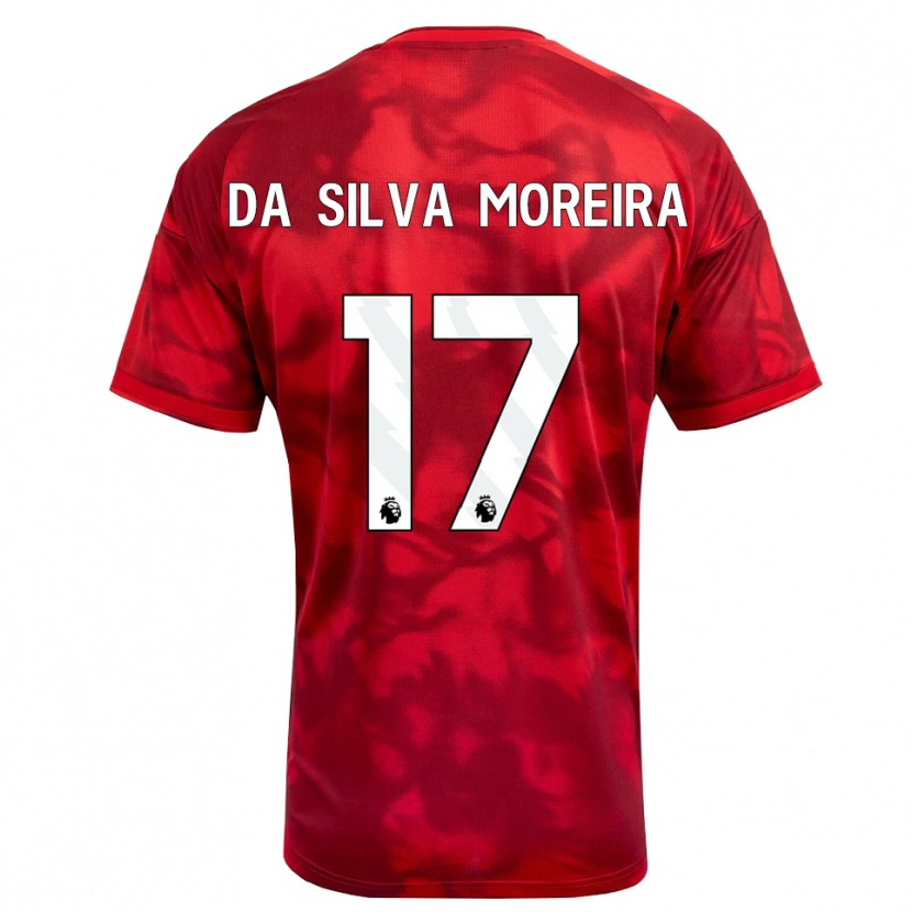 Danxen Mann Eric Da Silva Moreira #17 Krimshvit Hjemmetrøye Drakt Trøye 2026/27 Skjorter T-Skjorte