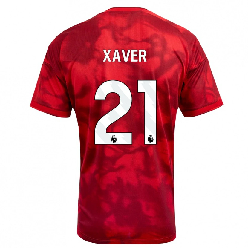 Danxen Mann Xaver Schlager #21 Krimshvit Hjemmetrøye Drakt Trøye 2026/27 Skjorter T-Skjorte