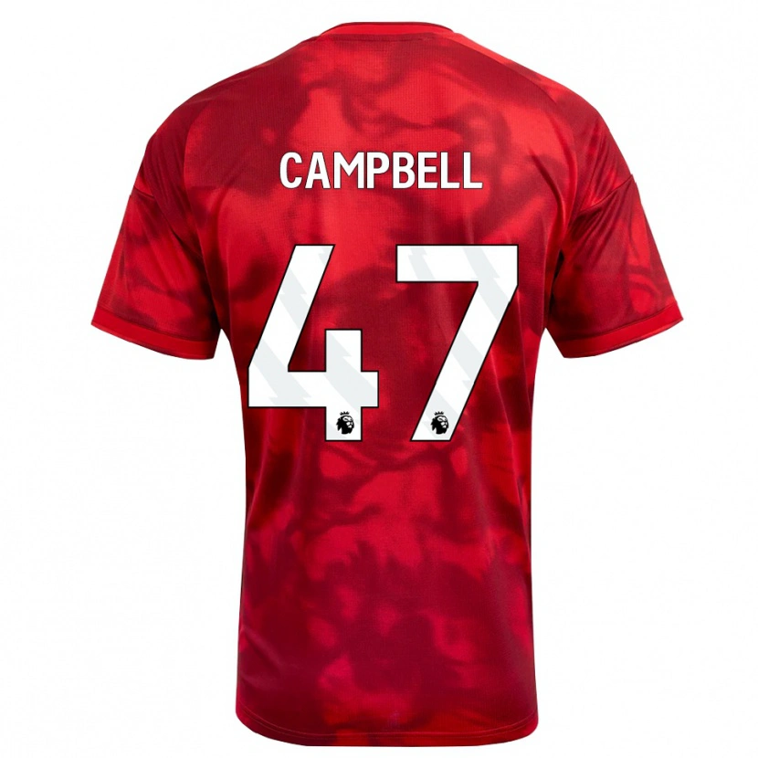 Danxen Mann Luke Campbell #47 Krimshvit Hjemmetrøye Drakt Trøye 2026/27 Skjorter T-Skjorte