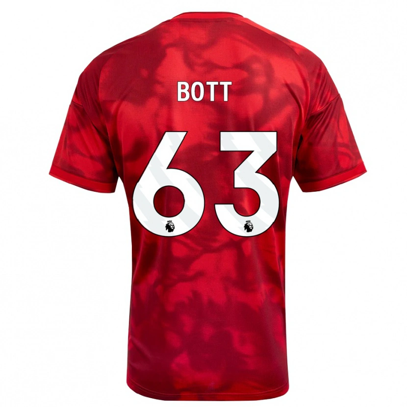 Danxen Mann Aaron Bott #63 Krimshvit Hjemmetrøye Drakt Trøye 2026/27 Skjorter T-Skjorte