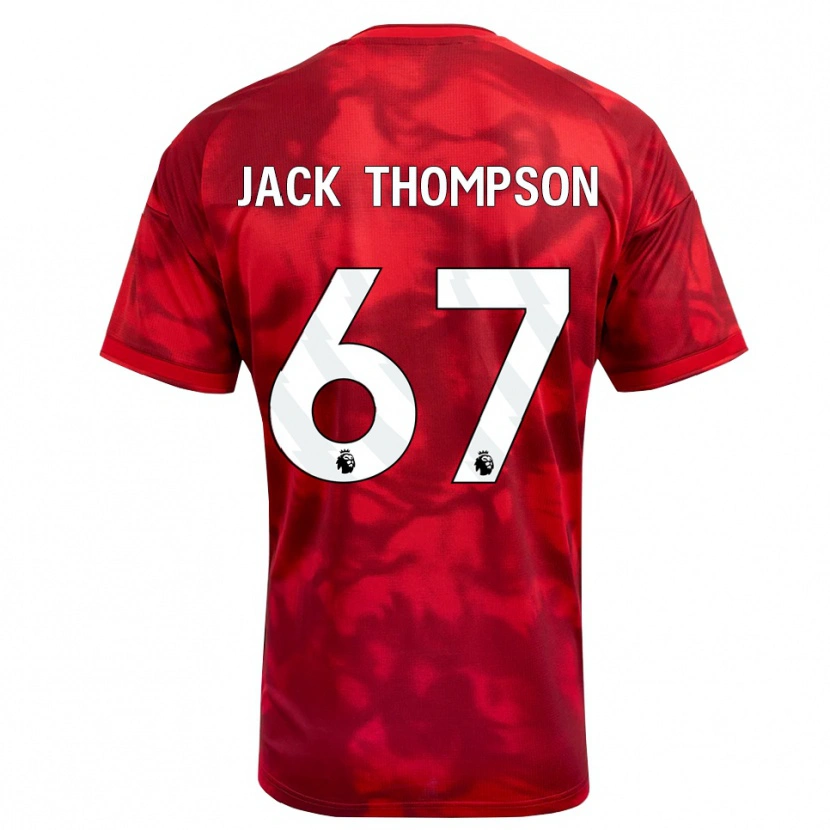 Danxen Mann Jack Thompson #67 Krimshvit Hjemmetrøye Drakt Trøye 2026/27 Skjorter T-Skjorte