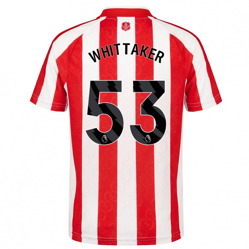 Danxen Mann Jack Whittaker #53 Rød Hvit Svart Hjemmetrøye Drakt Trøye 2026/27 Skjorter T-Skjorte