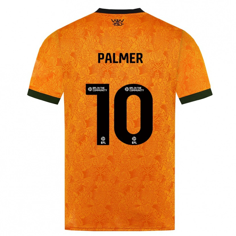 Danxen Mann Jamila Palmer #10 Oransje Svart Hjemmetrøye Drakt Trøye 2026/27 Skjorter T-Skjorte