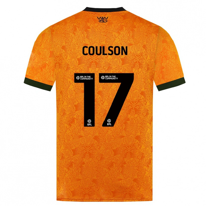 Danxen Mann Tyler Coulson #17 Oransje Svart Hjemmetrøye Drakt Trøye 2026/27 Skjorter T-Skjorte