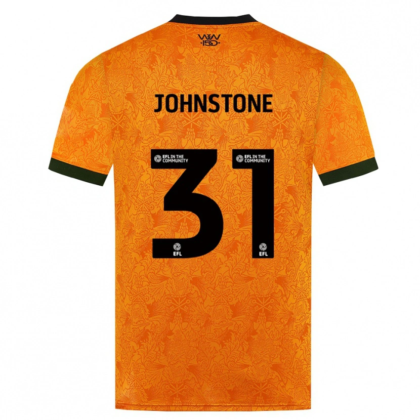 Danxen Mann Sam Johnstone #31 Oransje Svart Hjemmetrøye Drakt Trøye 2026/27 Skjorter T-Skjorte