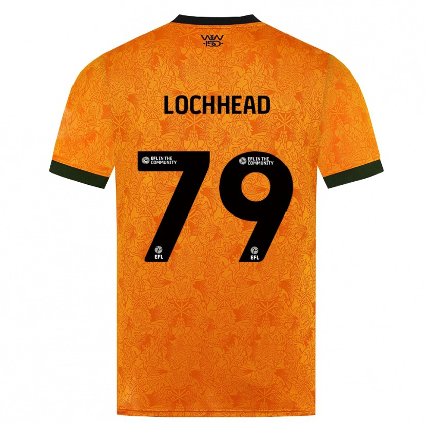 Danxen Mann Sebastian Lochhead #79 Oransje Svart Hjemmetrøye Drakt Trøye 2026/27 Skjorter T-Skjorte