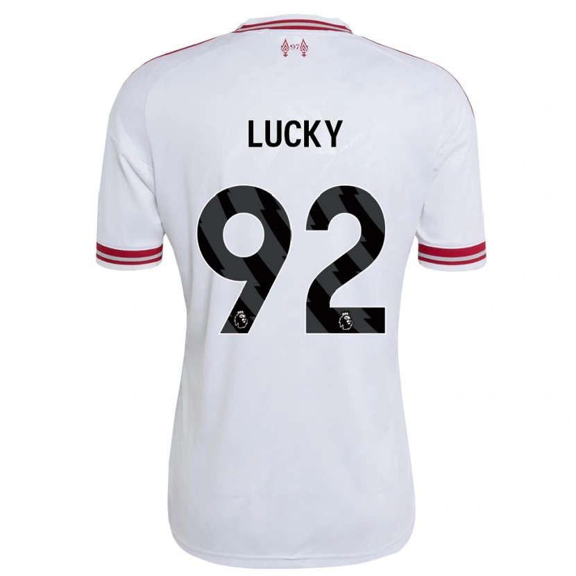 Danxen Mann Wellity Lucky #92 Rød Hvit Bortetrøye Drakt Trøye 2026/27 Skjorter T-Skjorte