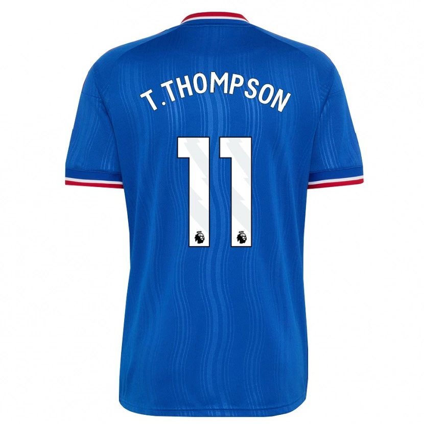 Danxen Mann Tynan Thompson #11 Blå Hvit Rød Bortetrøye Drakt Trøye 2026/27 Skjorter T-Skjorte
