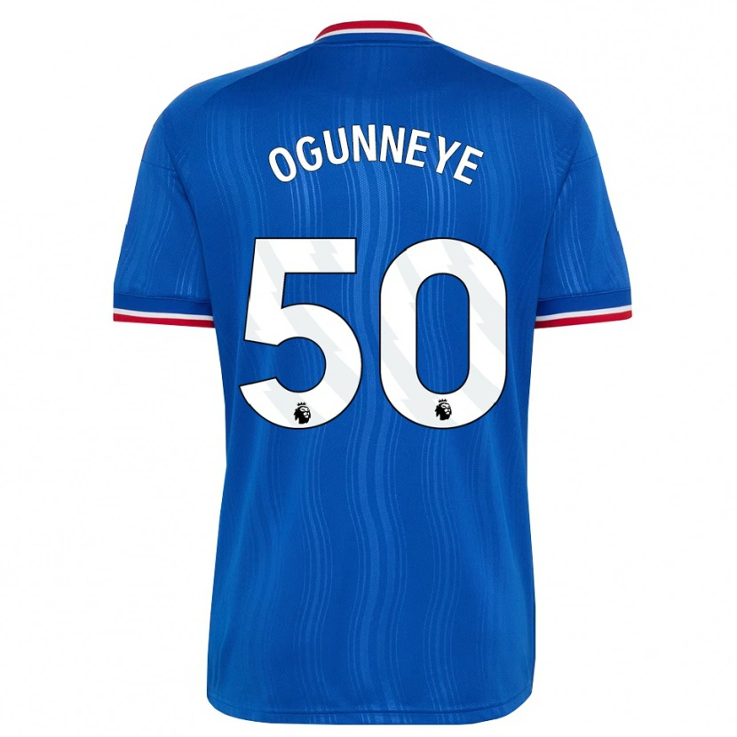 Danxen Mann Habeeb Ogunneye #50 Blå Hvit Rød Bortetrøye Drakt Trøye 2026/27 Skjorter T-Skjorte