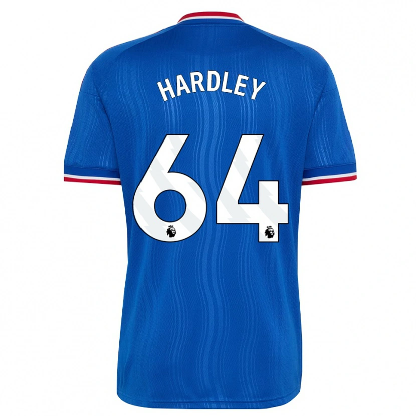 Danxen Mann Bjorn Hardley #64 Blå Hvit Rød Bortetrøye Drakt Trøye 2026/27 Skjorter T-Skjorte