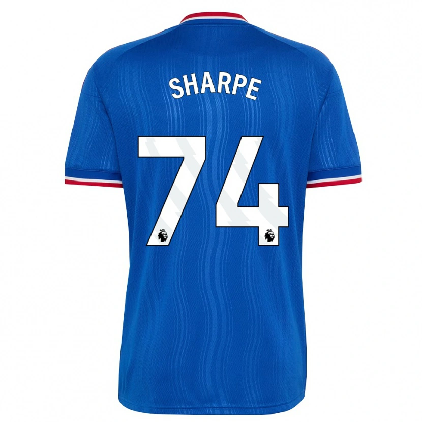 Danxen Mann Malachi Sharpe #74 Blå Hvit Rød Bortetrøye Drakt Trøye 2026/27 Skjorter T-Skjorte