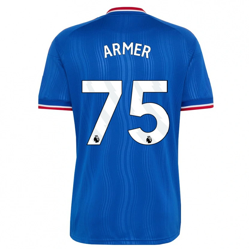Danxen Mann Daniel Armer #75 Blå Hvit Rød Bortetrøye Drakt Trøye 2026/27 Skjorter T-Skjorte