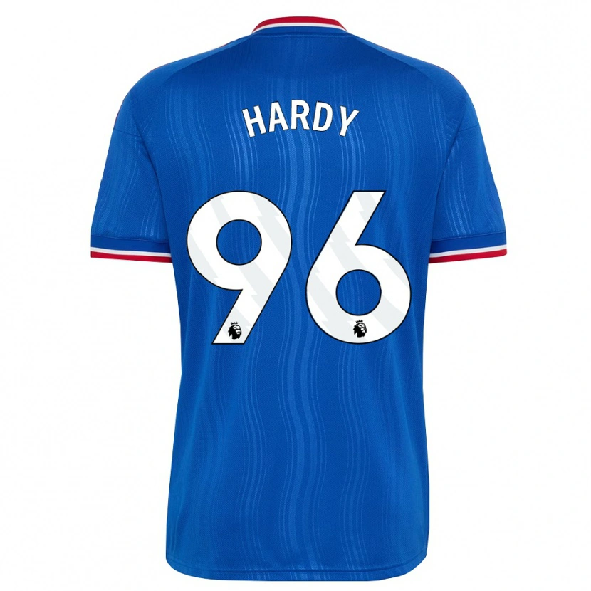 Danxen Mann Charlie Hardy #96 Blå Hvit Rød Bortetrøye Drakt Trøye 2026/27 Skjorter T-Skjorte