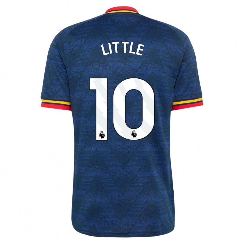 Danxen Mann Kim Little #10 Midnattblå Gul Rød Bortetrøye Drakt Trøye 2026/27 Skjorter T-Skjorte