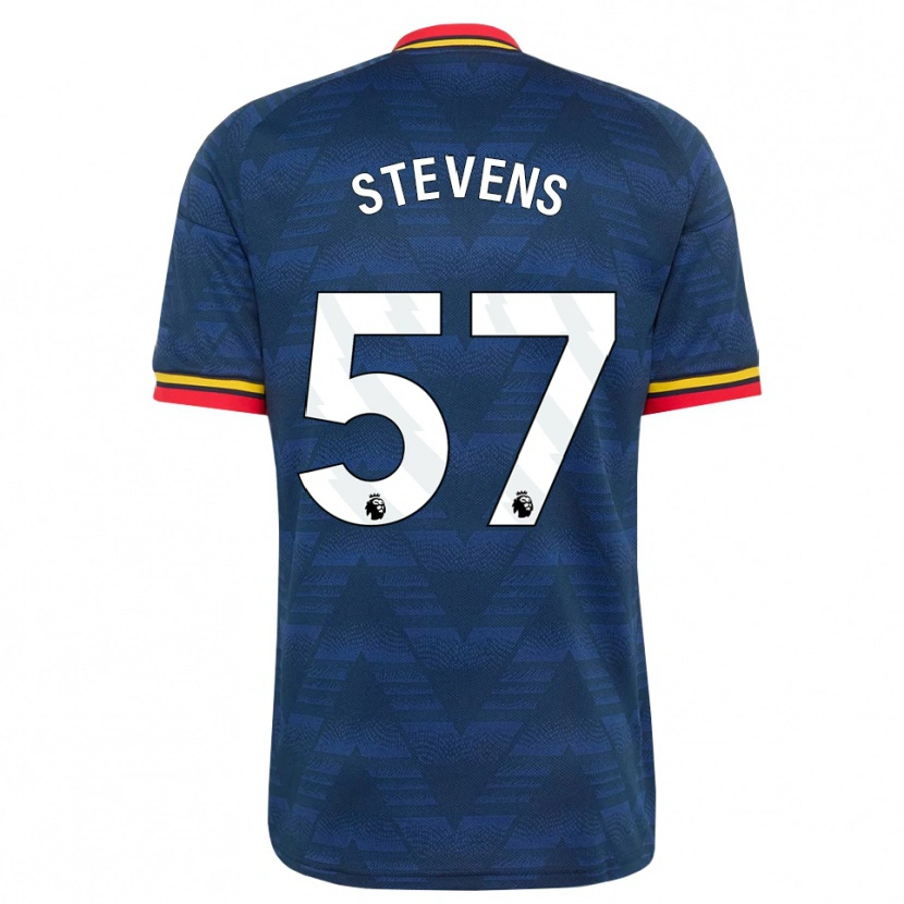 Danxen Mann Archie Stevens #57 Midnattblå Gul Rød Bortetrøye Drakt Trøye 2026/27 Skjorter T-Skjorte