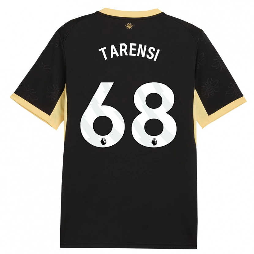 Danxen Mann Oscar Tarensi #68 Svart Gul Bortetrøye Drakt Trøye 2026/27 Skjorter T-Skjorte